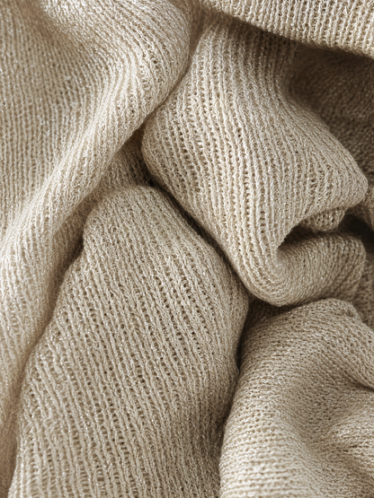 Strickpullover in Beige für Damen - Ansicht 7