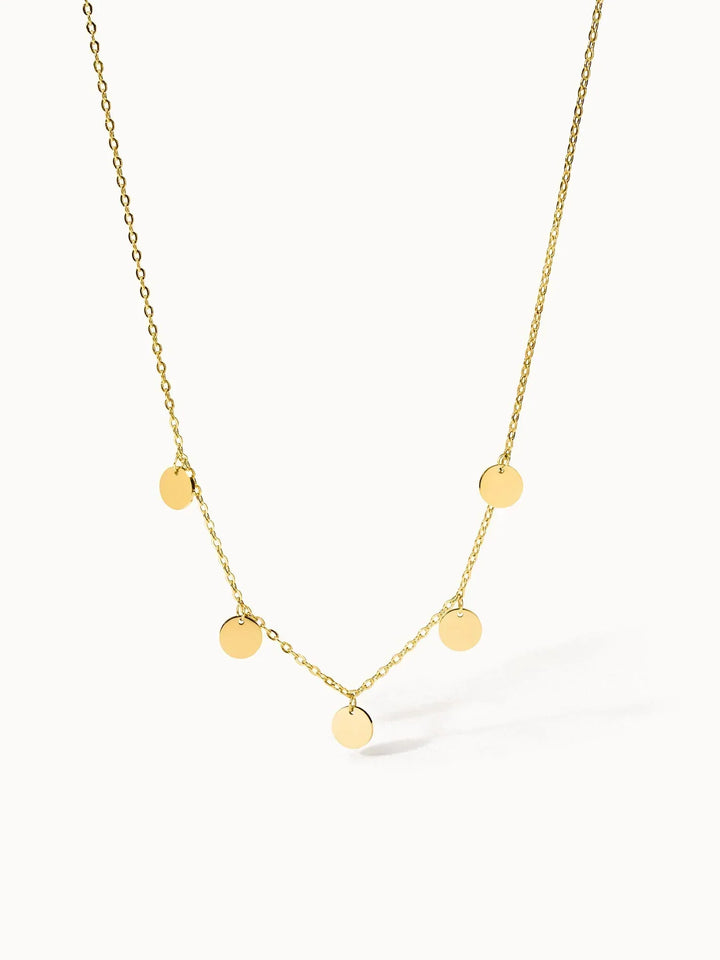 Collier Funky Buddha | Or blanc