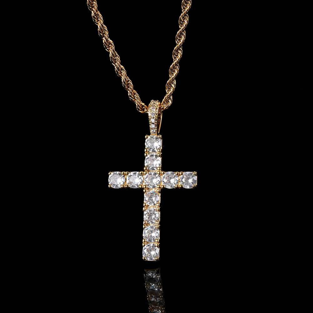Kreuz Halskette | Gold
