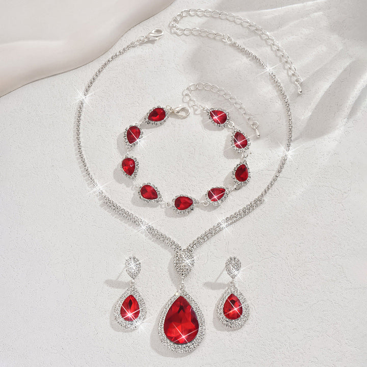 Parure Thalira Bloodwynne | Or blanc