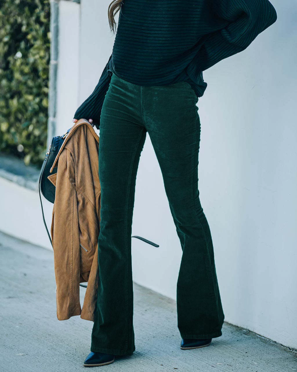 Jeans aus Cord in Rot - Ansicht 9