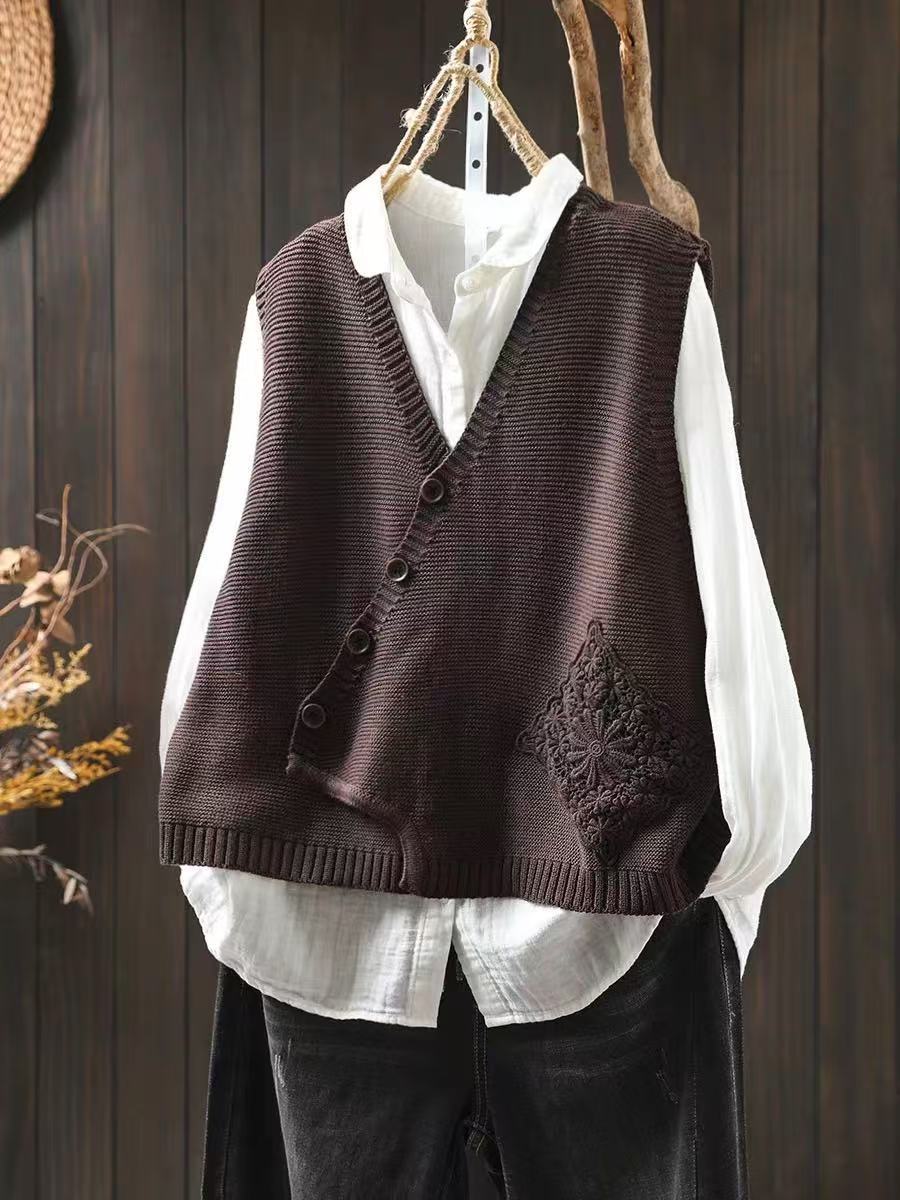 Strickweste in Linen - Ansicht 3