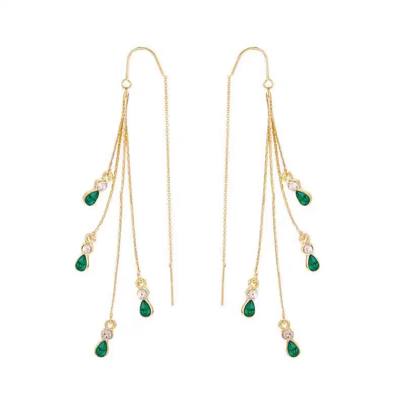 Calista Moreau Quasten Ohrringe | Gold