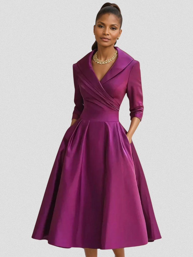 Kleid in Imperial Amethyst