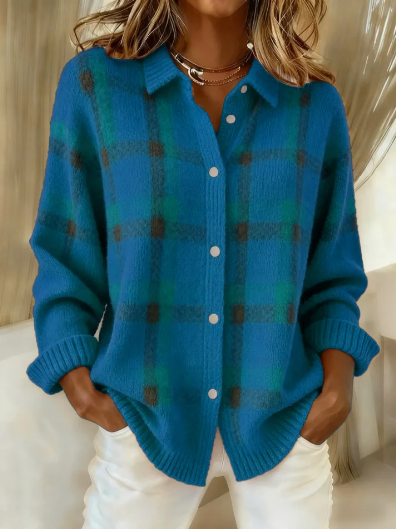 Bluse mit Knopfleiste in Multicolor - Ansicht 7