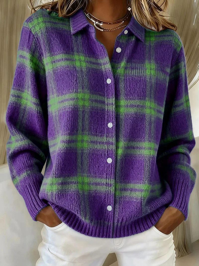 Bluse mit Knopfleiste in Multicolor - Ansicht 10