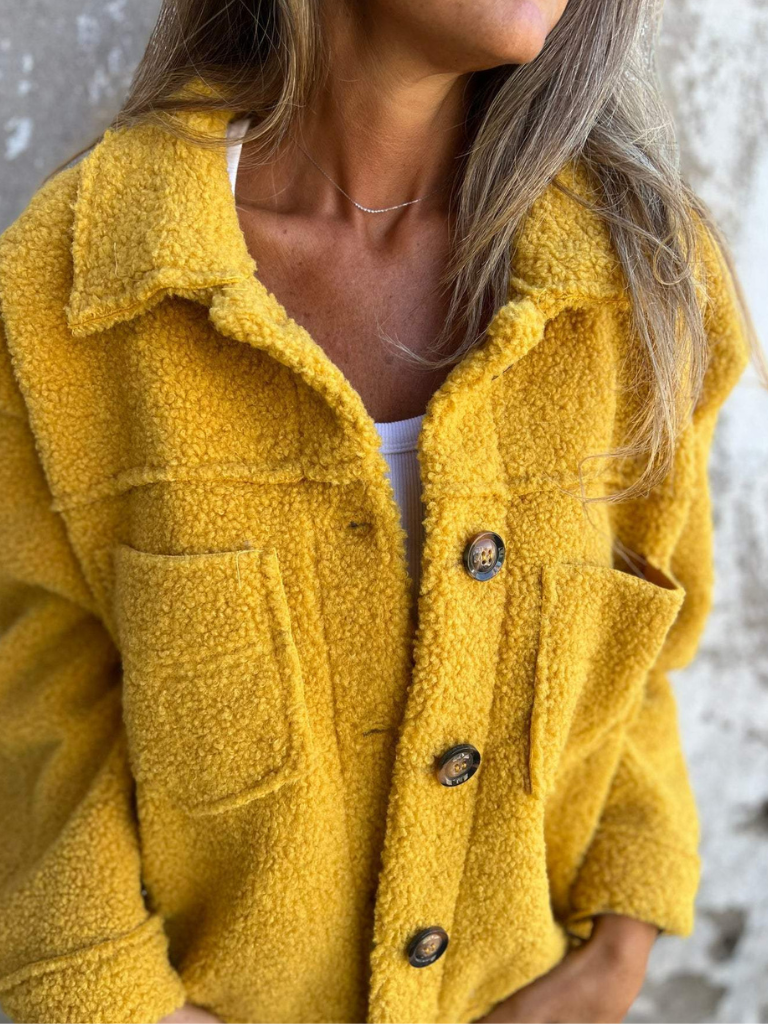 Jacke in Gelb und Sage - Ansicht 2