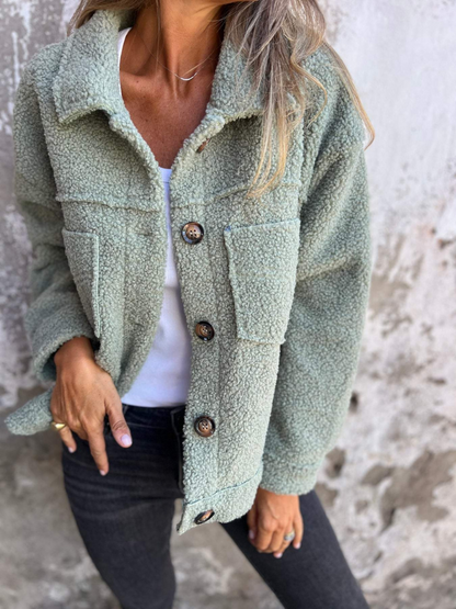 Jacke in Gelb und Sage - Ansicht 5