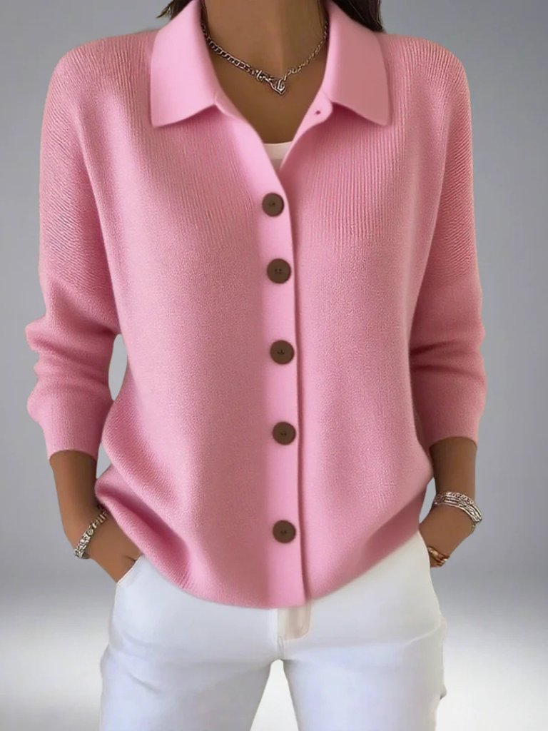 Strickjacke in Armeegrün - Ansicht 5