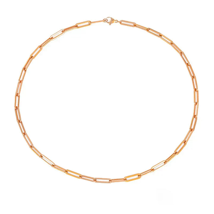 Archen Elegante Kette Halskette | Weißgold