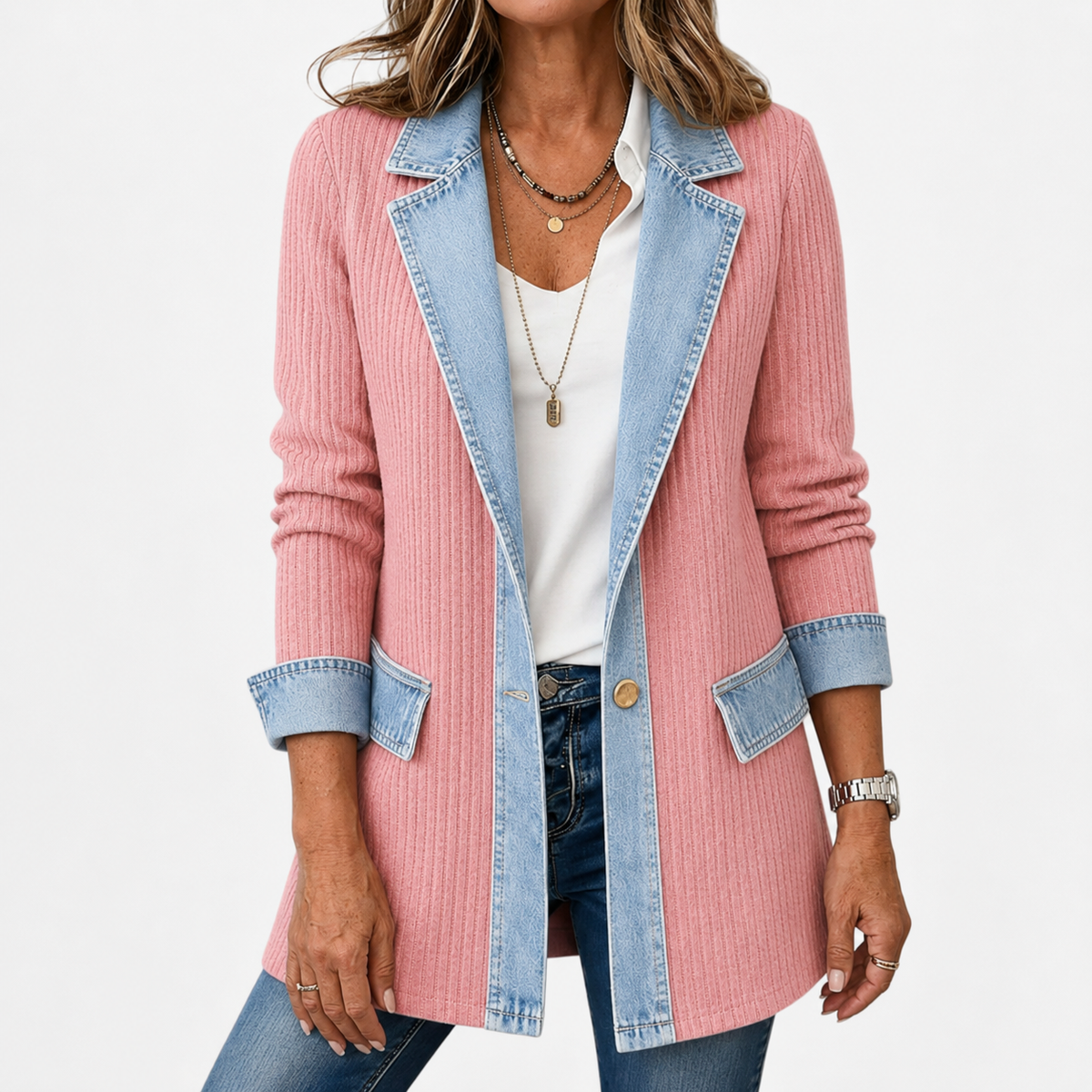 Jacke in langer Form - Ansicht 8