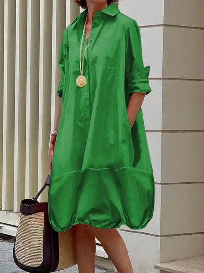 Kleid mit Hemdkragen - Ansicht 2