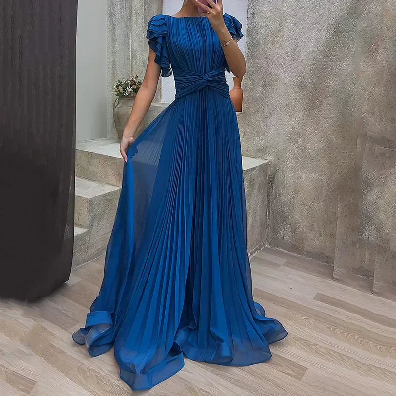 Kleid mit Falten in Rosa - Ansicht 2