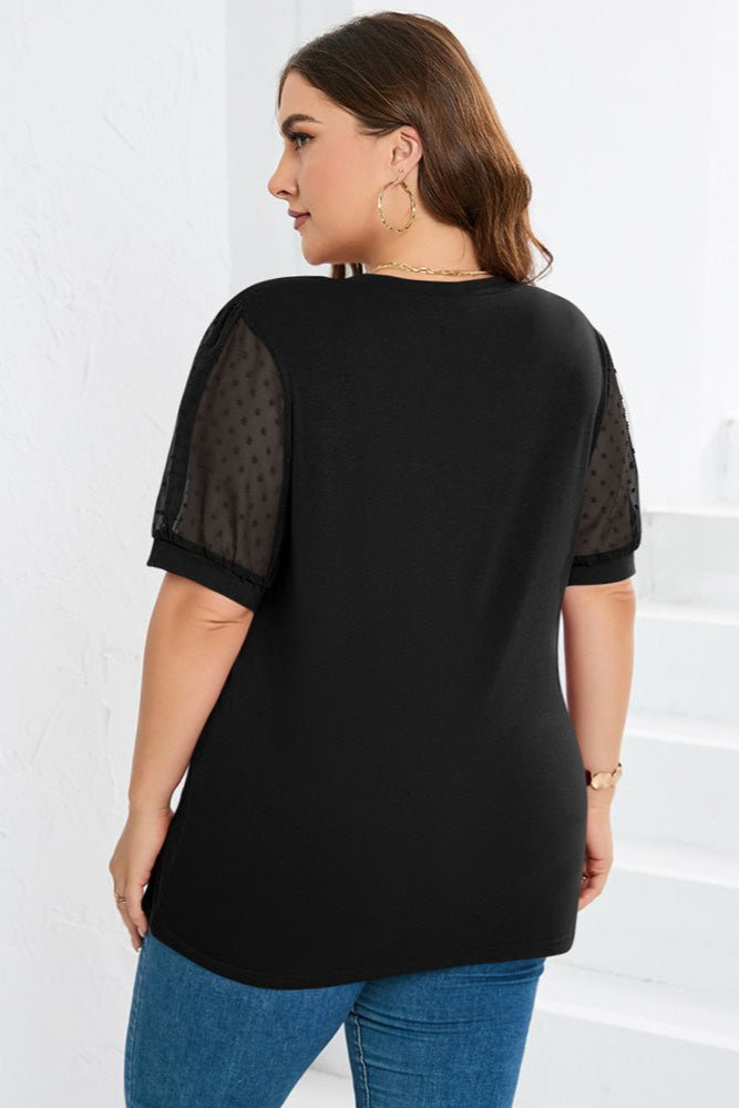 Bluse mit V-Ausschnitt - Ansicht 4