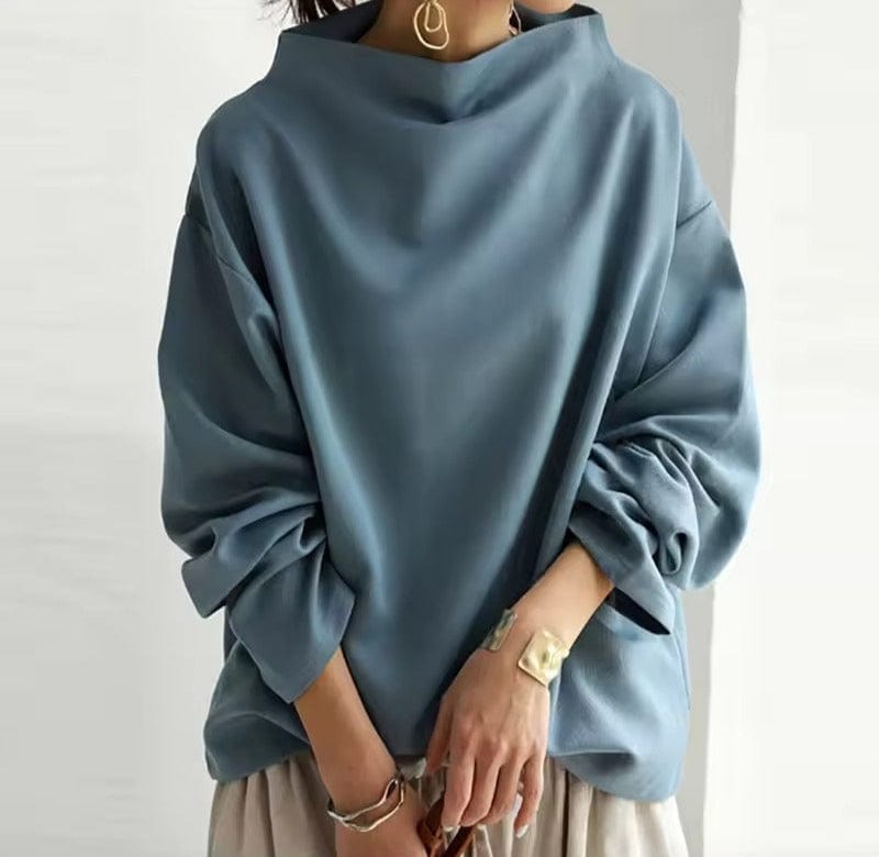 Top in Schwarz und Blau - Ansicht 3