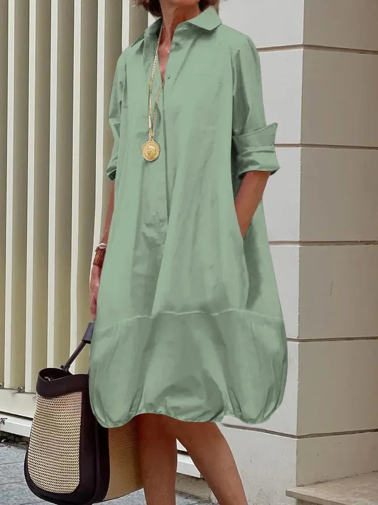Kleid mit Hemdkragen - Ansicht 7