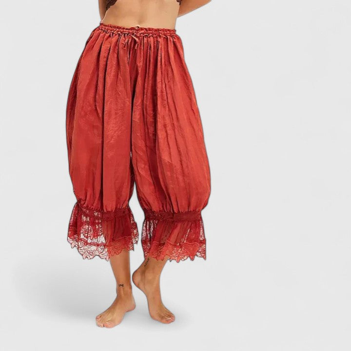 Stoffhose mit Patchwork - Ansicht 8