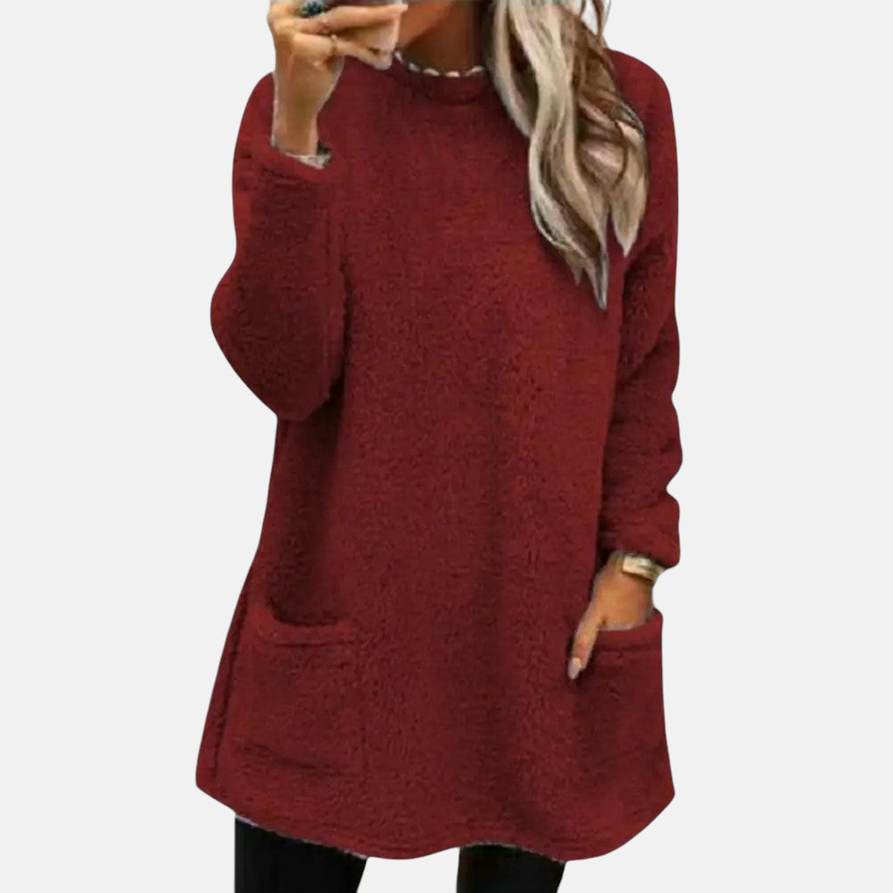 Strickpullover in langer Form - Ansicht 7