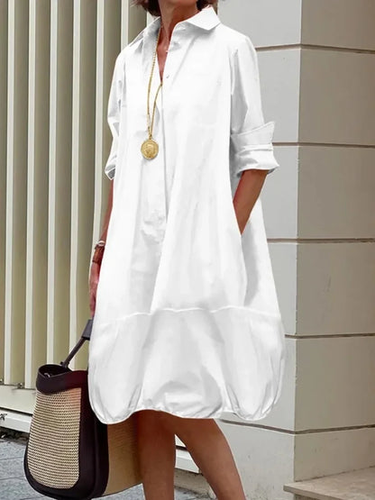 Kleid mit Hemdkragen - Ansicht 5