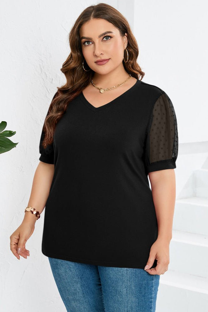 Bluse mit V-Ausschnitt - Ansicht 5