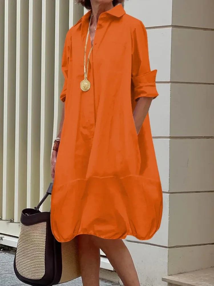 Kleid mit Hemdkragen - Ansicht 6