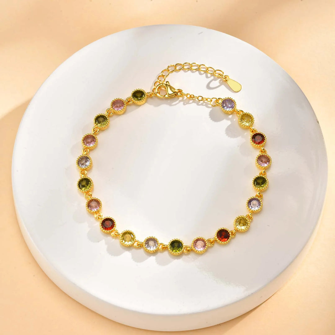 Armband Charm Regenbogen Leuchtend