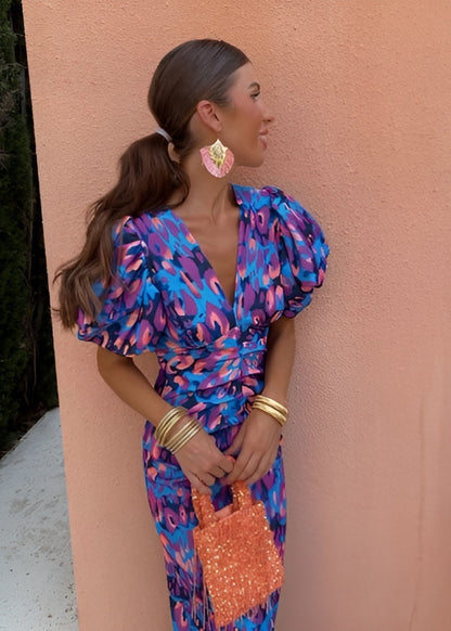 Kleid in Orange/Red und Violet - Ansicht 5