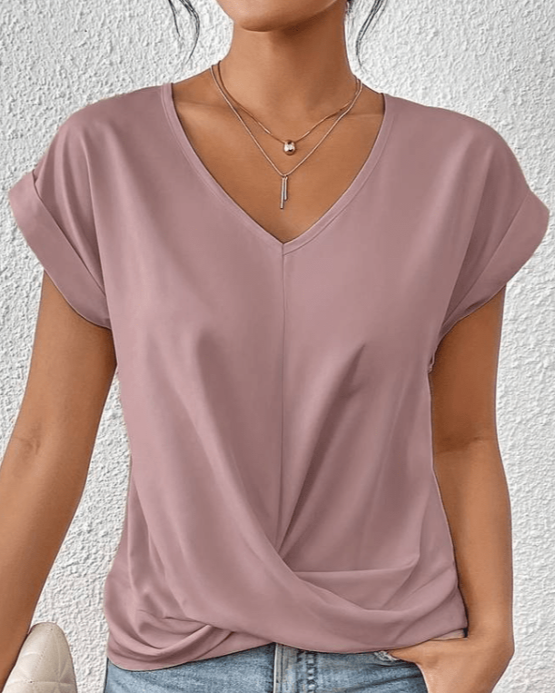 Top mit V-Ausschnitt - Ansicht 4