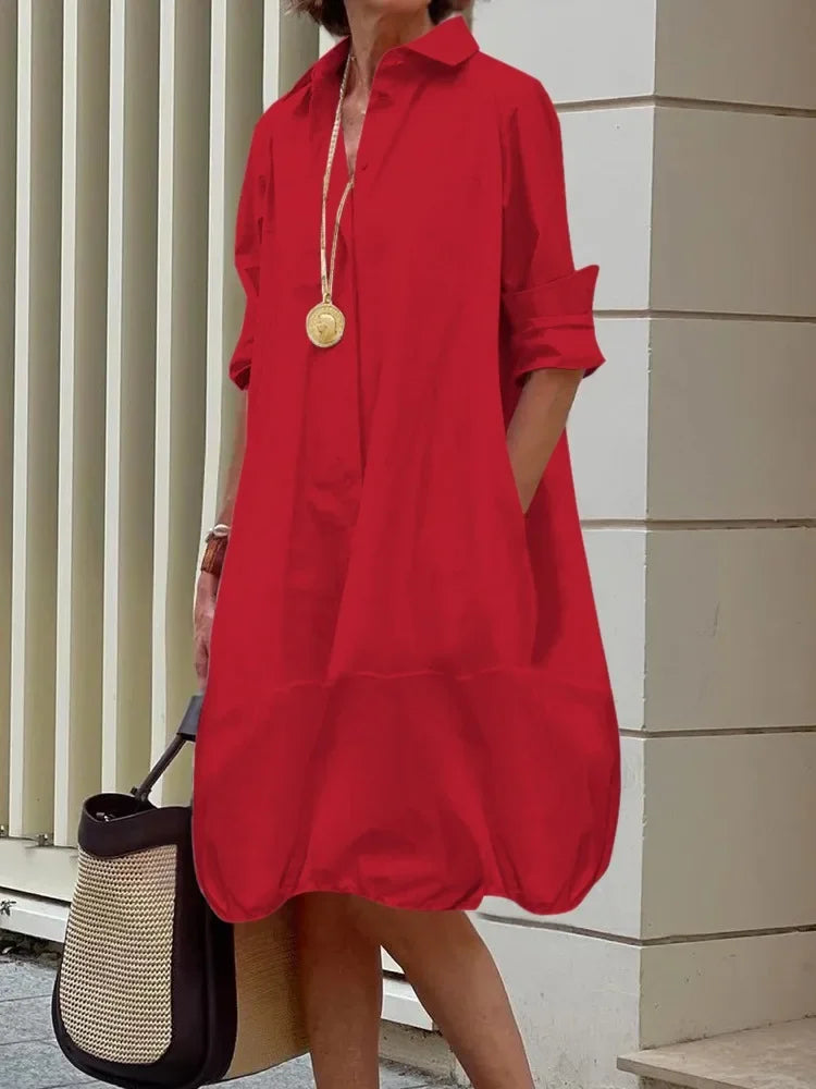 Kleid mit Hemdkragen - Ansicht 4