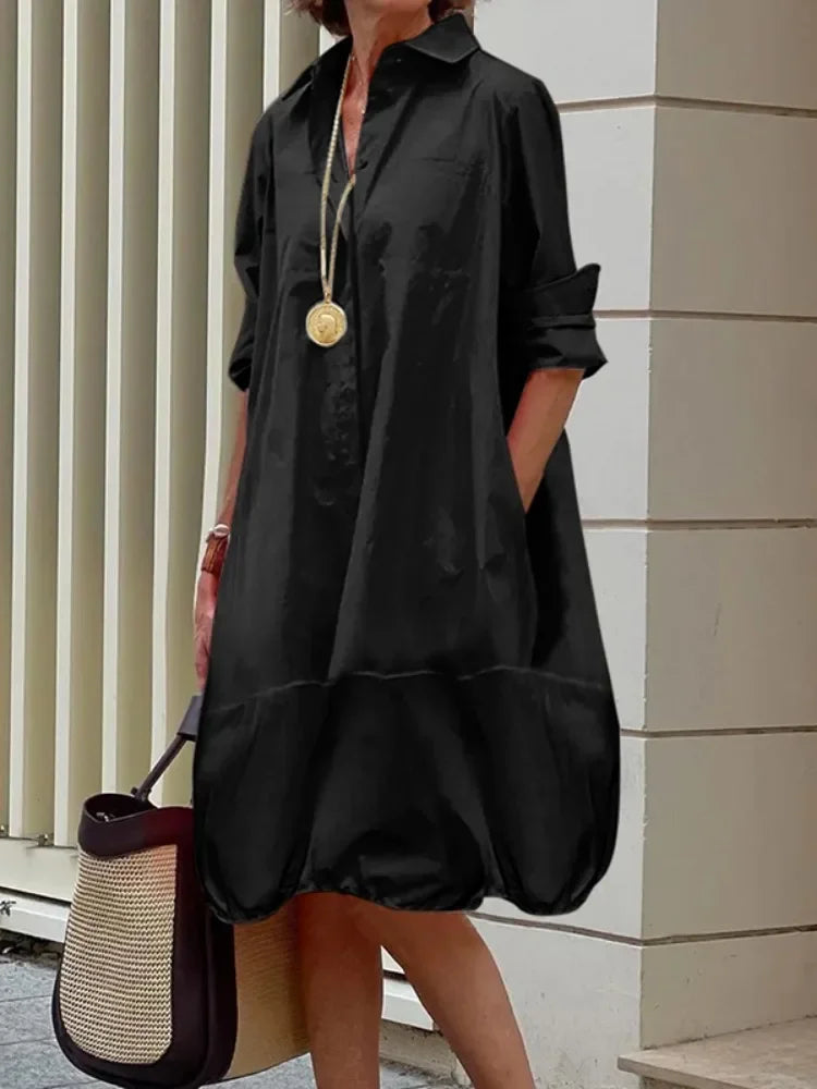 Kleid mit Hemdkragen - Ansicht 3