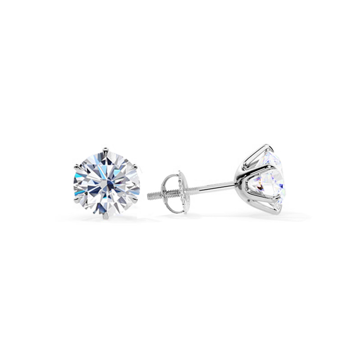 Boucles d'oreilles Tera en or blanc élégantes