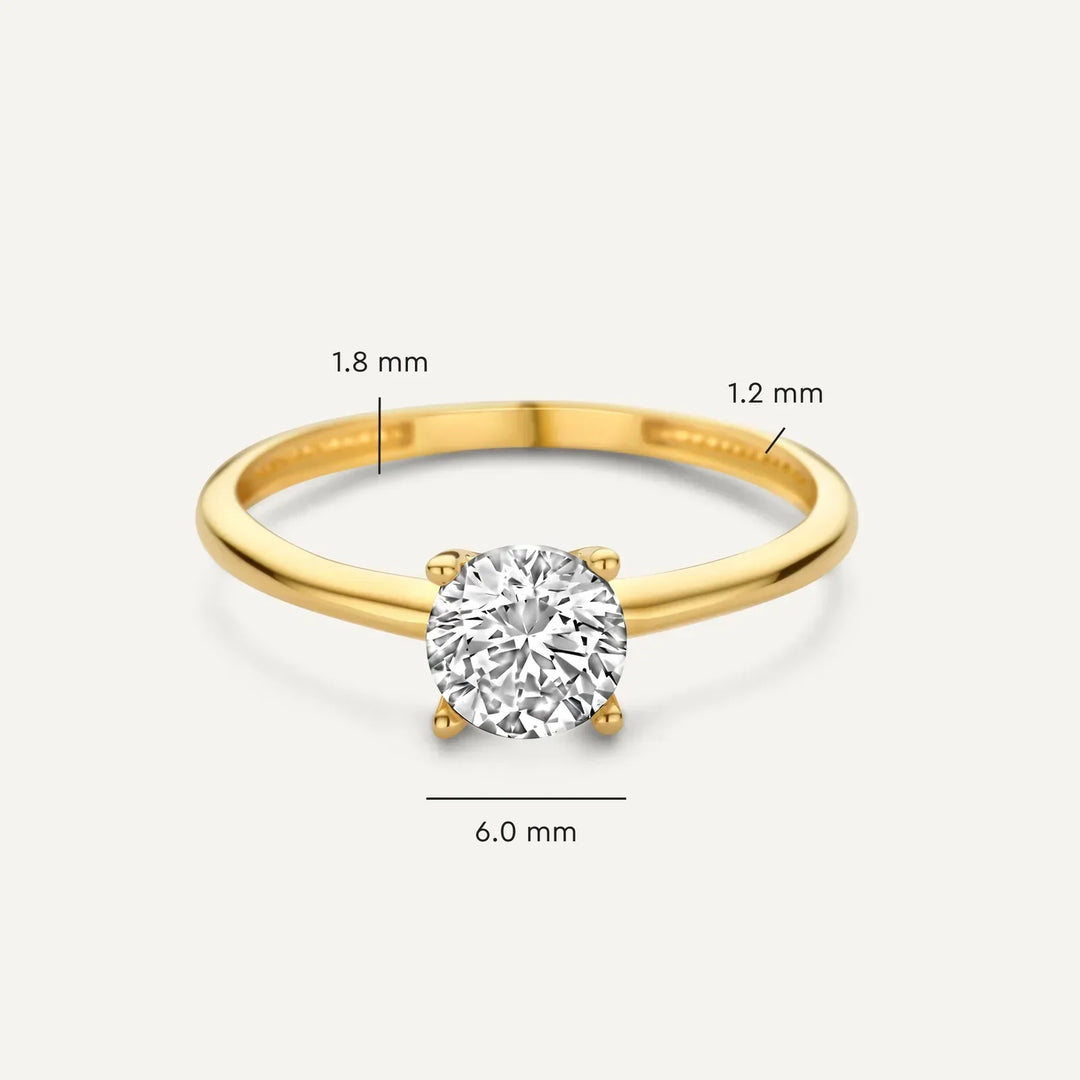 Savaya El Playa Ring | Weißgold