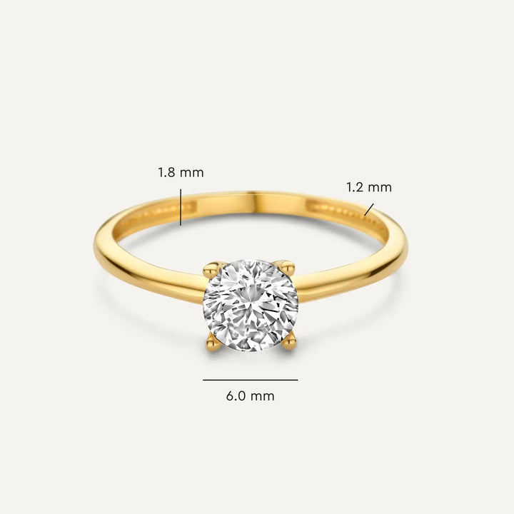 Savaya El Playa Ring | Weißgold