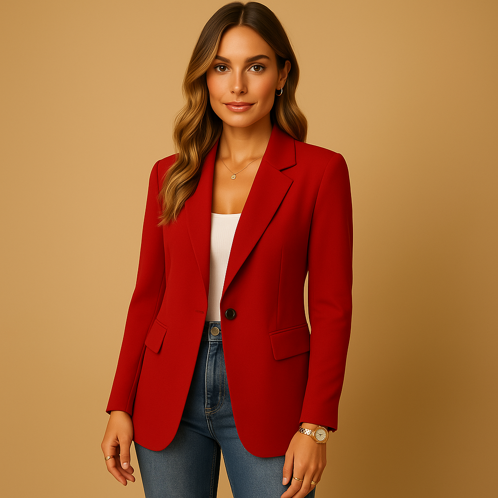 Blazer in Weiss und Rosa - Ansicht 3