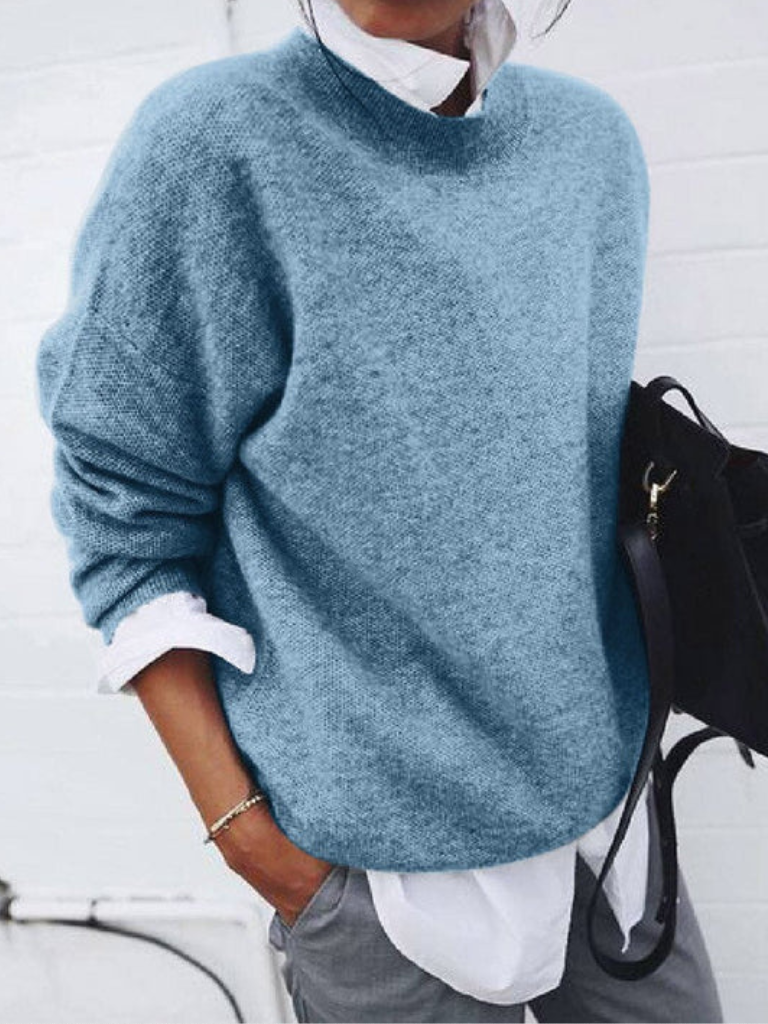 Strickpullover aus Kaschmirmix - Ansicht 2