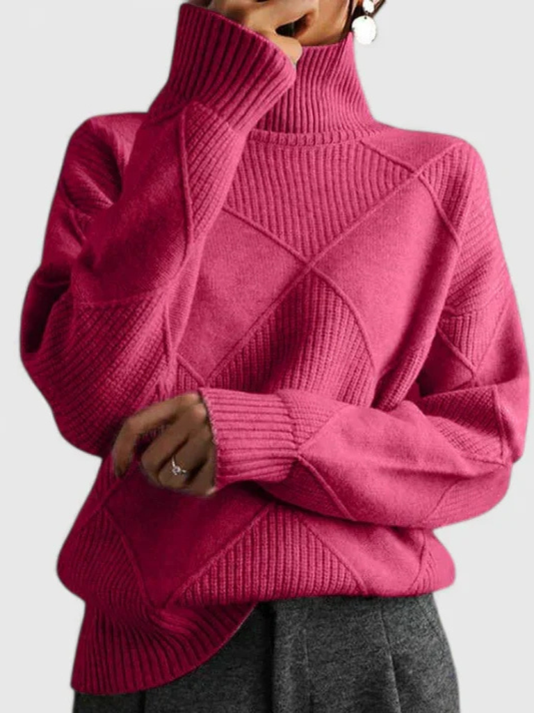 Strickpullover in Orange - Ansicht 7