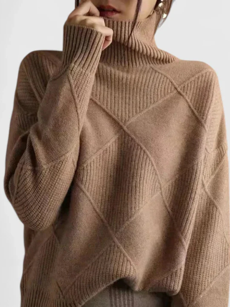 Strickpullover in Orange - Ansicht 5