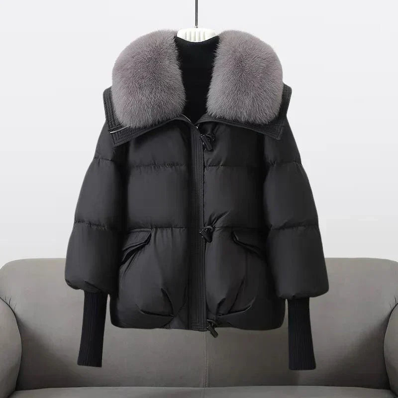 Jacke in Schwarz und Weiss - Ansicht 2