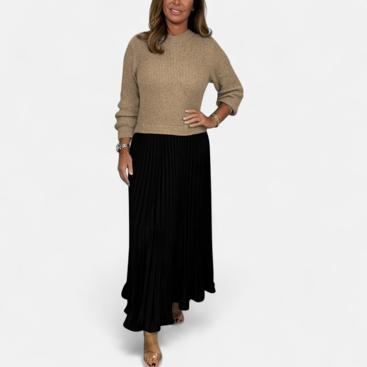 Strickpullover mit Falten - Ansicht 9
