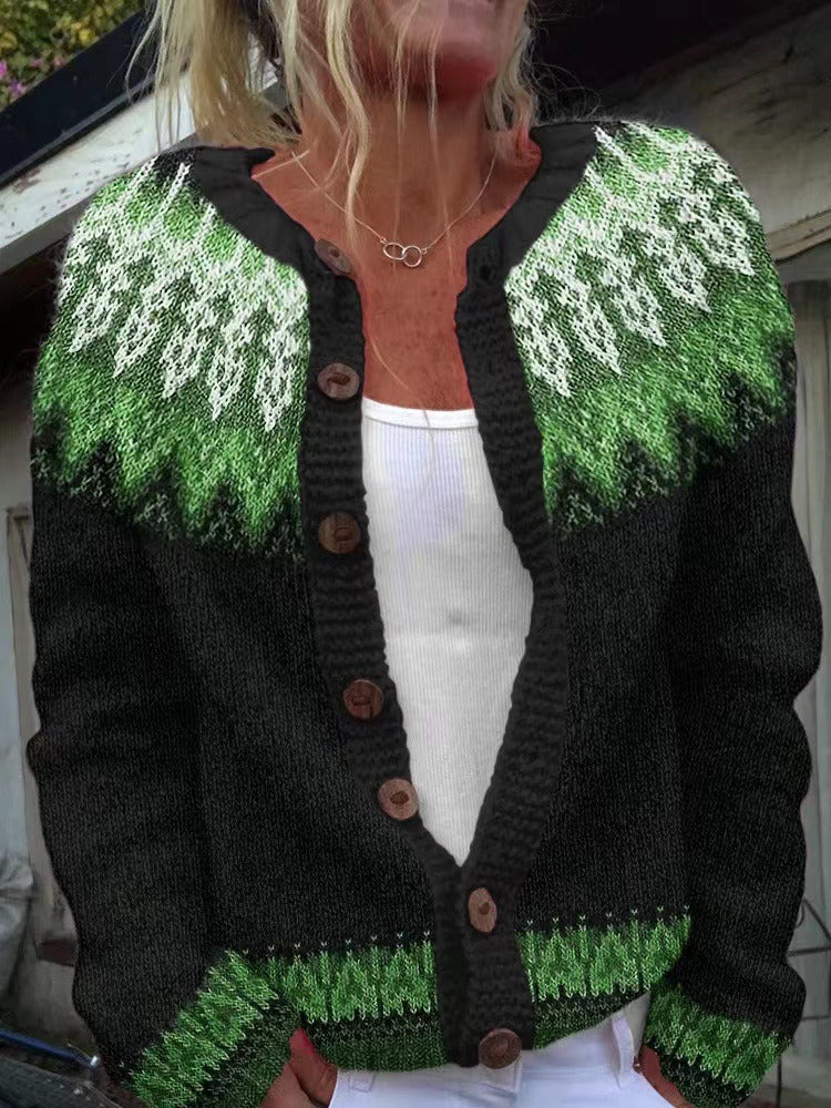 Strickjacke aus Wollmix