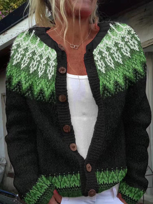 Strickjacke aus Wollmix