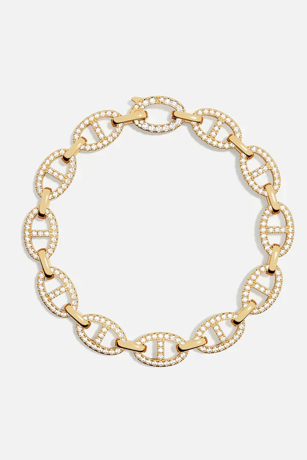 Bracelet Isla Marina | Or blanc