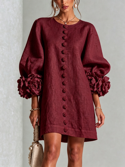 Minikleid in Weiss und Grün - Ansicht 9