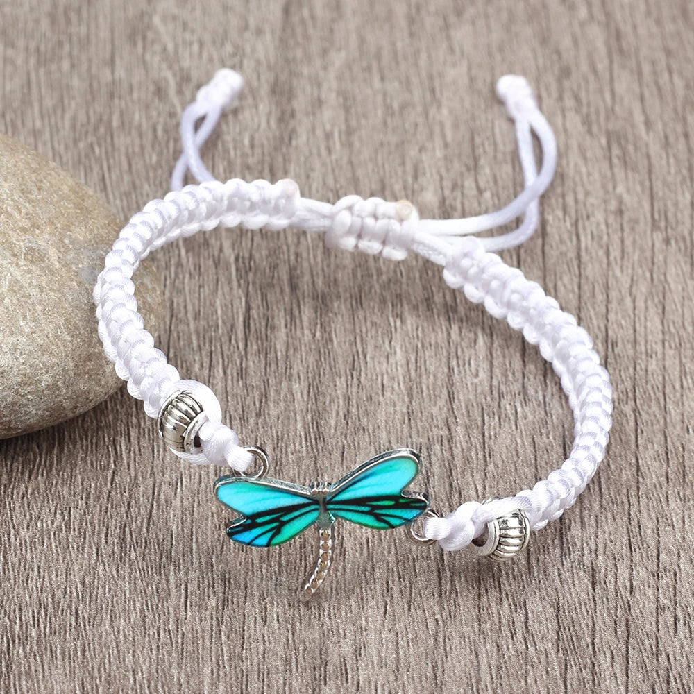 Libellen Träume handgewebte Armband
