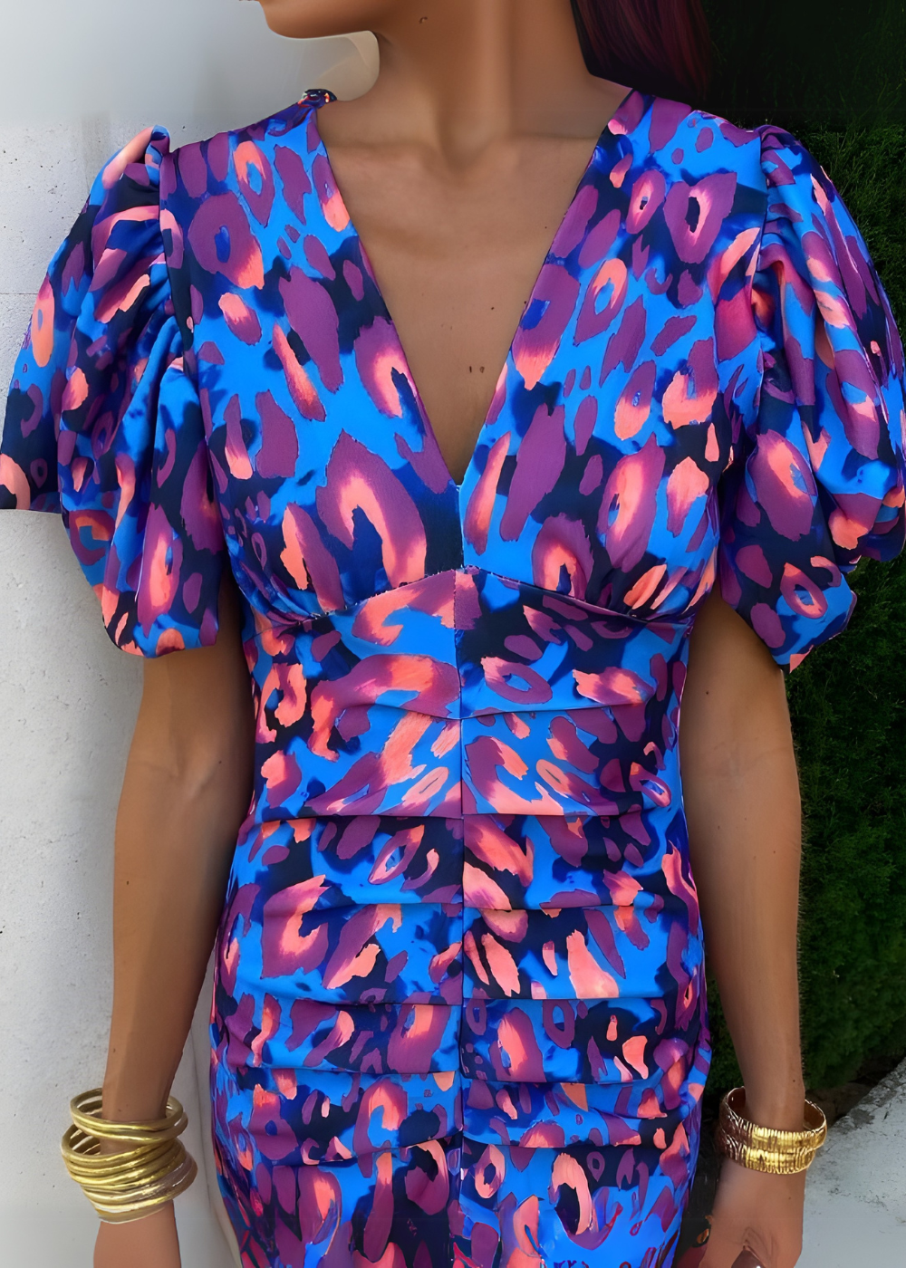 Kleid in Orange/Red und Violet - Ansicht 6