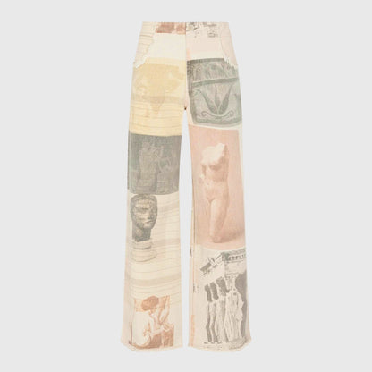Jeans aus Denim in Beige - Ansicht 8