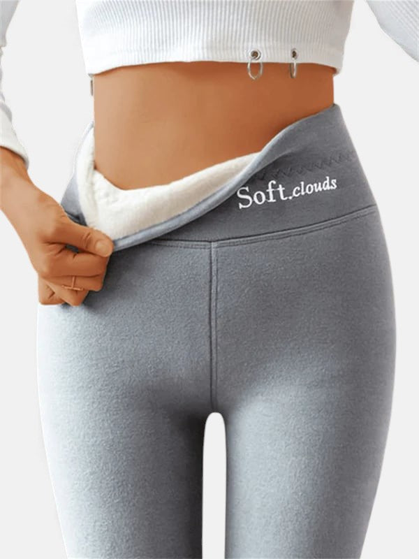 Stoffhose in Grau und Schwarz - Ansicht 4