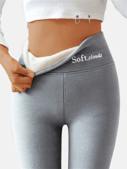 Stoffhose in Grau und Schwarz - Ansicht 4