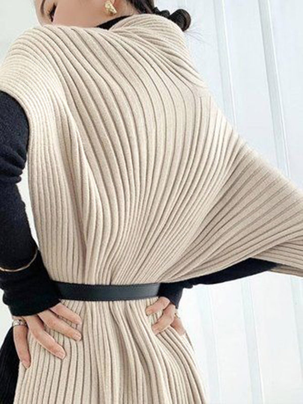 Strickpullover mit asymmetrischem Schnitt - Ansicht 6