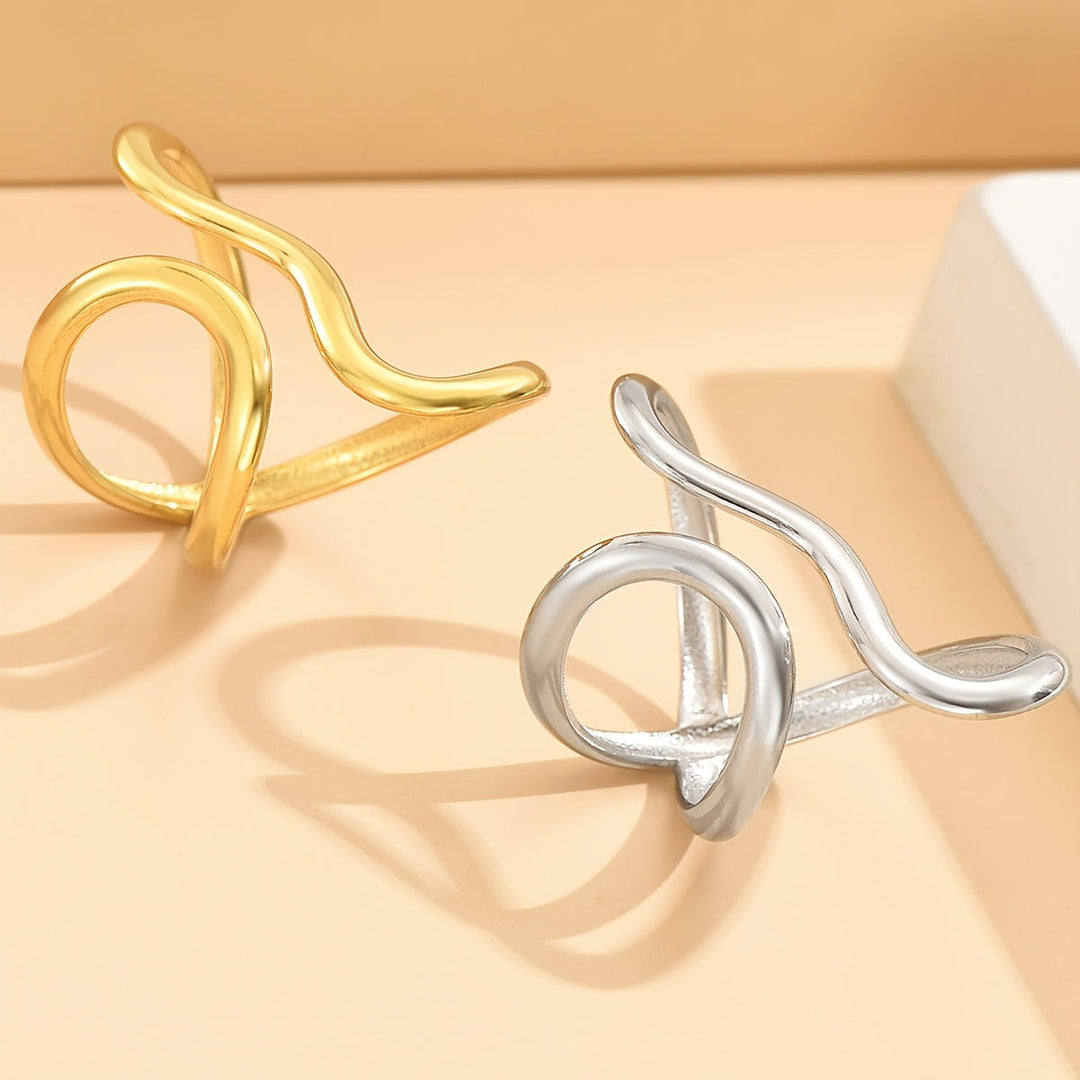 Schicker Ring mit Asymmetrischer Welle